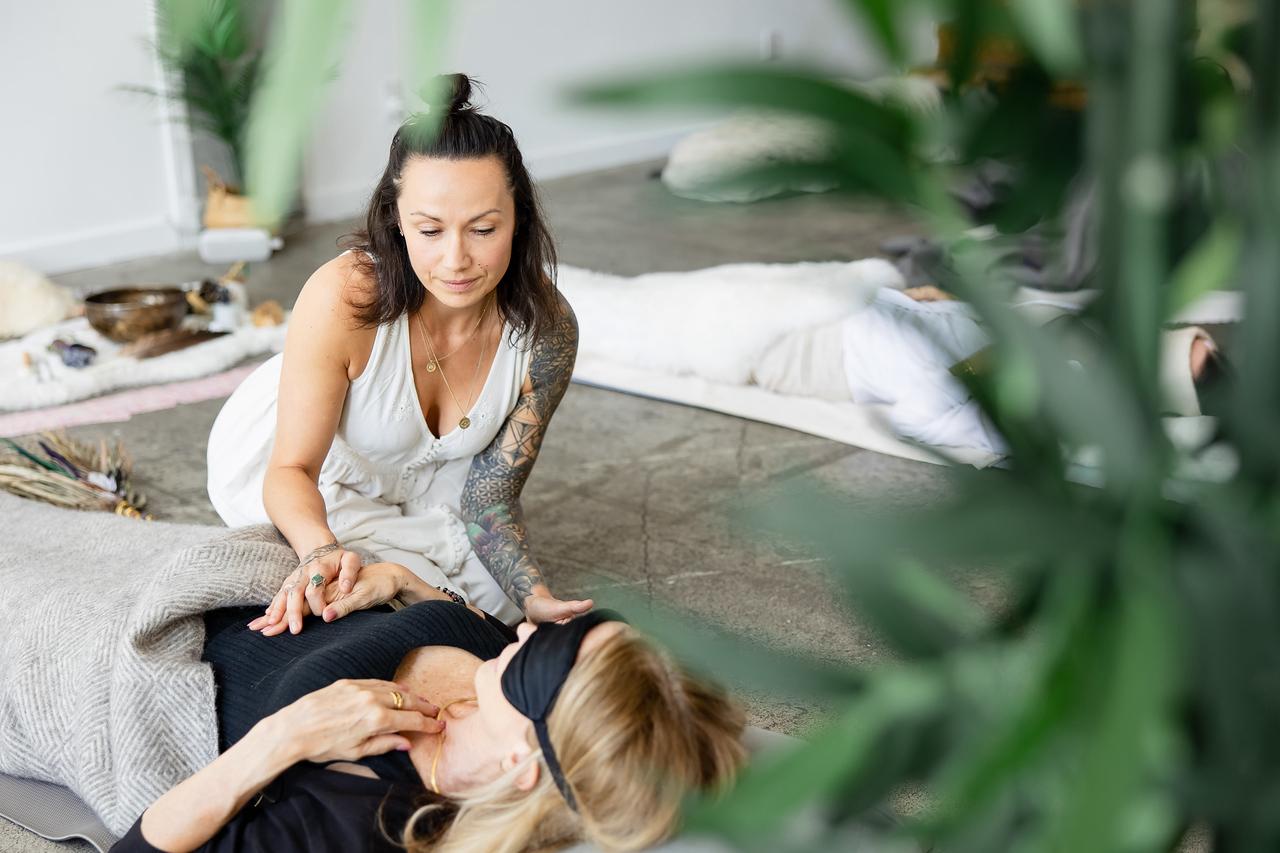 Conscious Connected Breathwork session supporting emotional release and healing