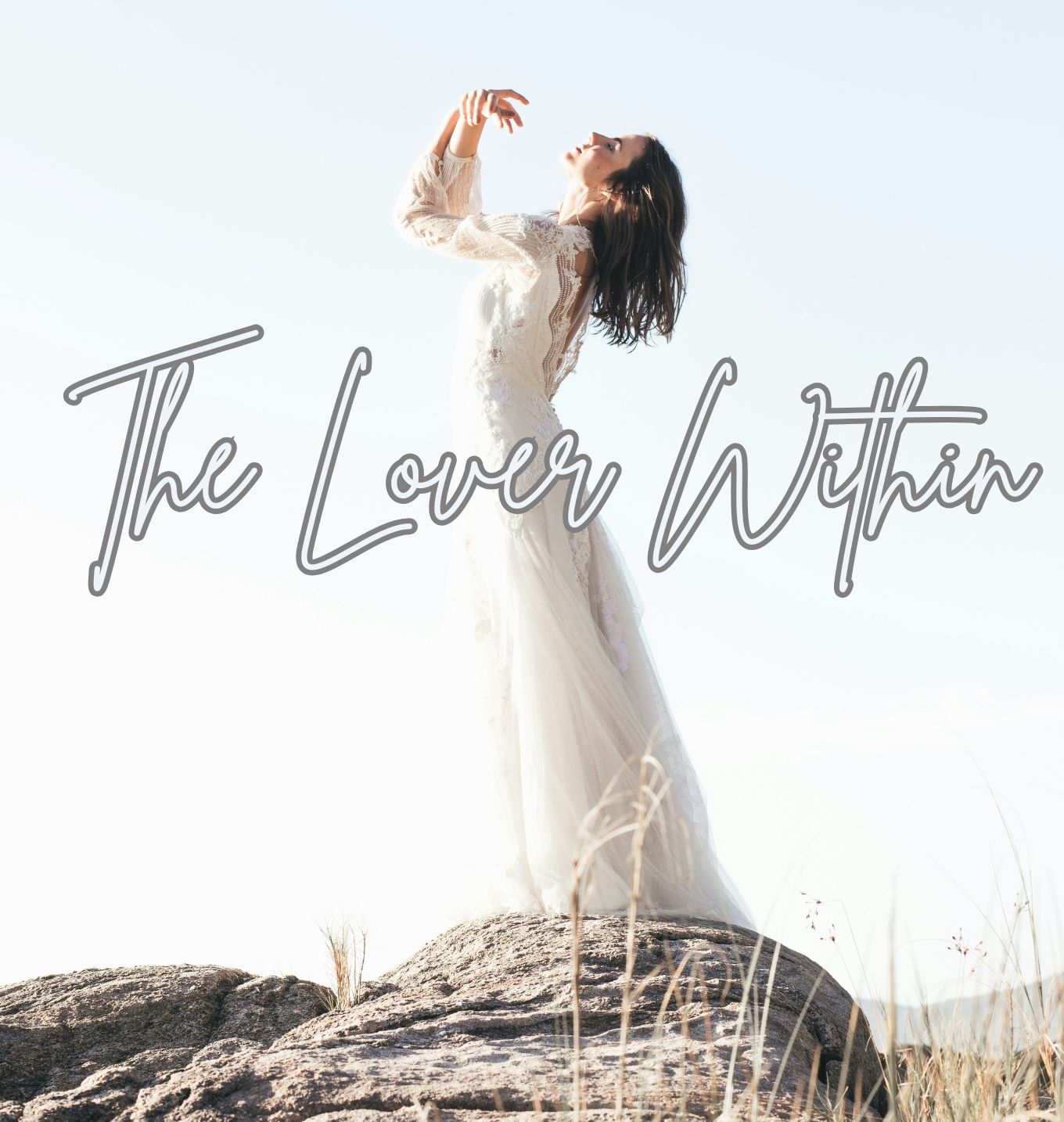 Woman reconnecting to her body and senses, representing the Lover archetype and returning to aliveness